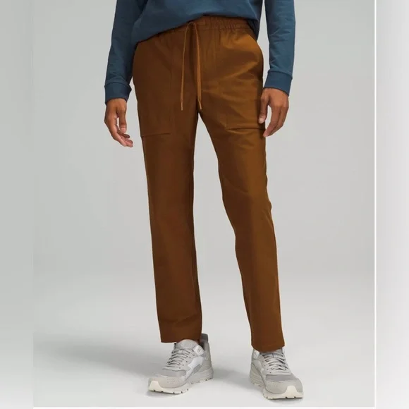Men's Brown Casual Pants - Picture 1 of 2
